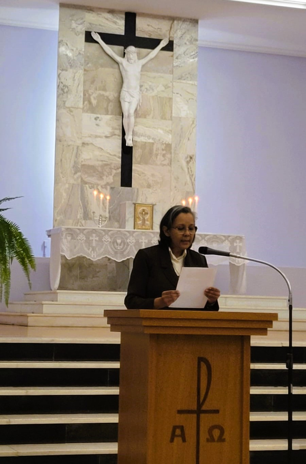Primeiros Votos Religiosos de Irmã Cristiane