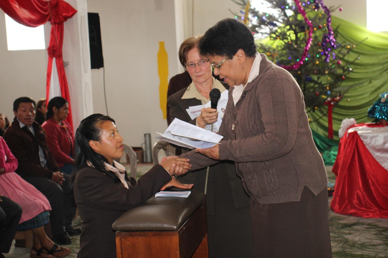 Primeira Profissão dos Votos na Guatemala