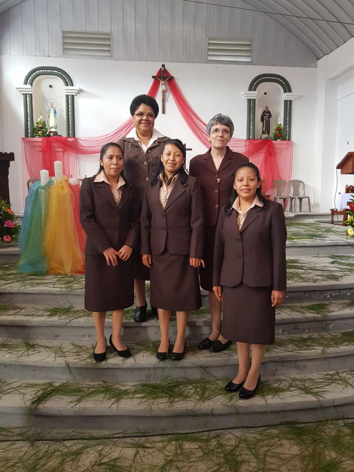 Primeira Profissão dos Votos na Guatemala