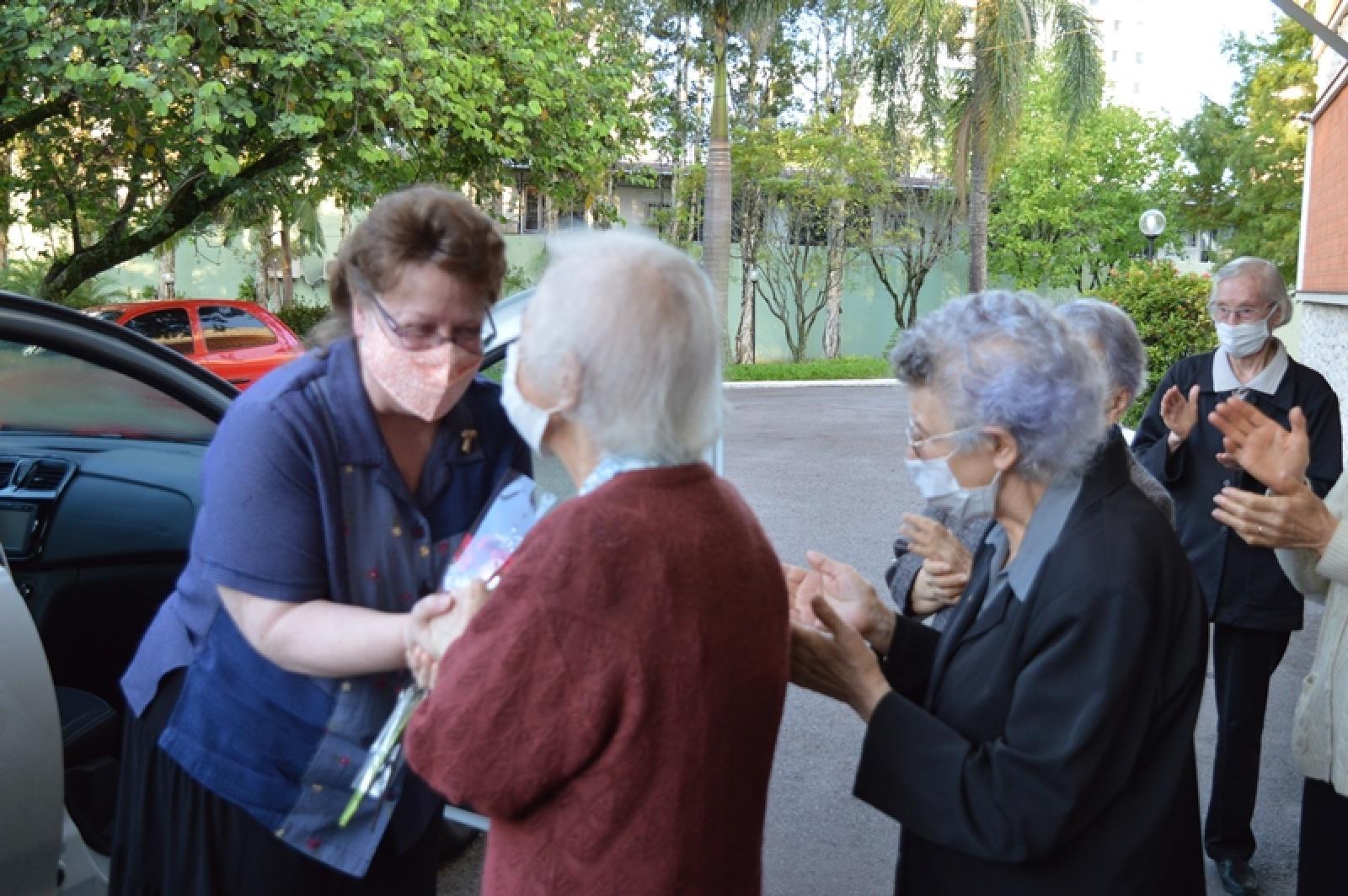 Visita da Ministra Geral Ir. Rita Cammack