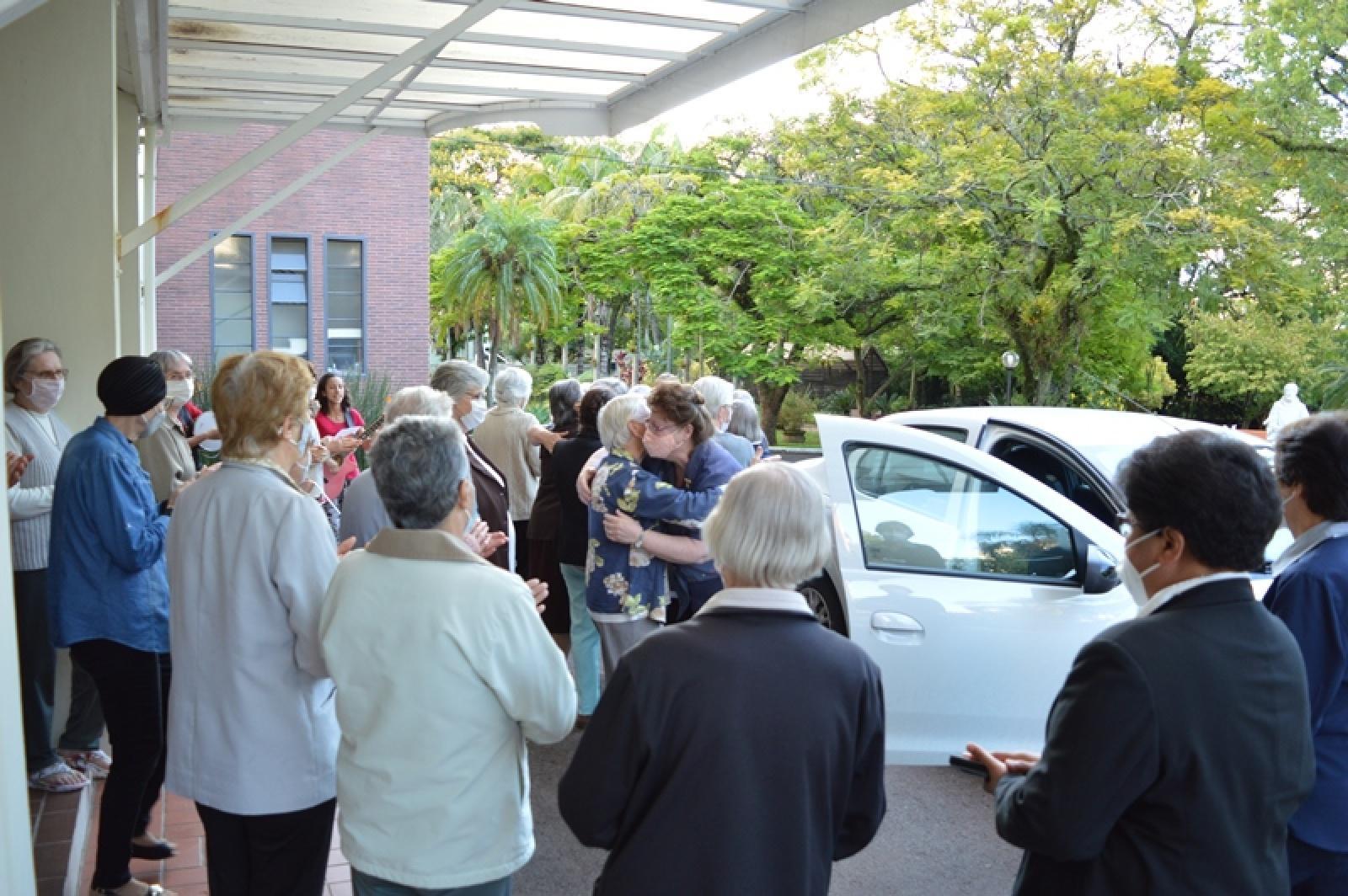 Visita da Ministra Geral Ir. Rita Cammack