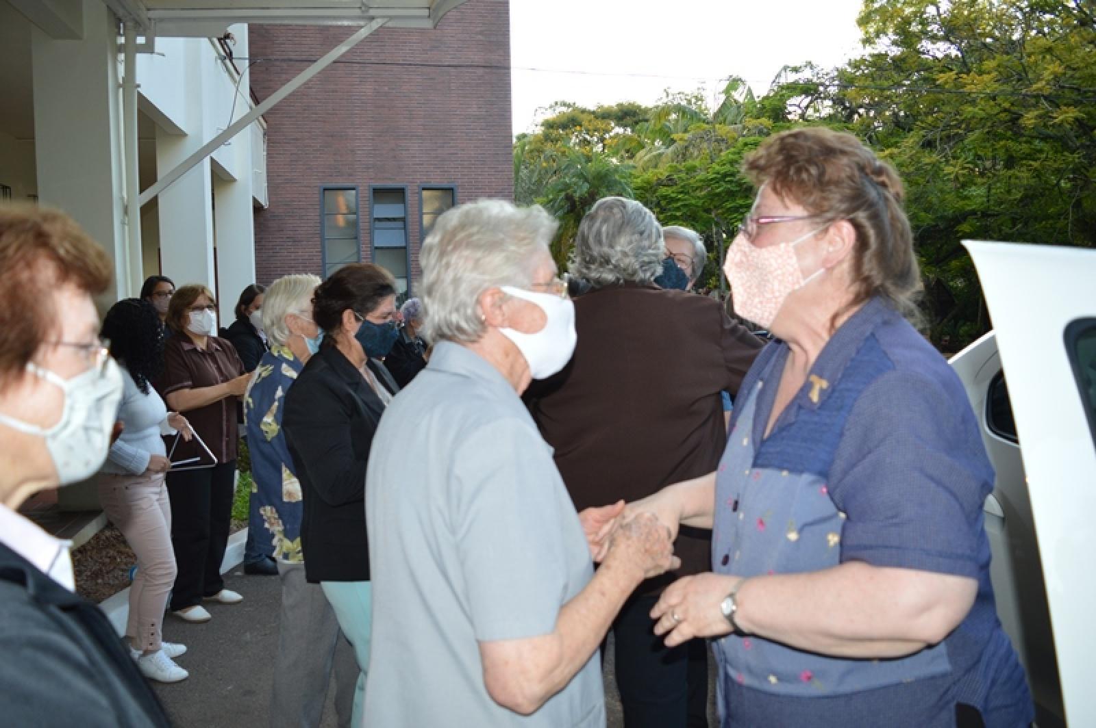 Visita da Ministra Geral Ir. Rita Cammack