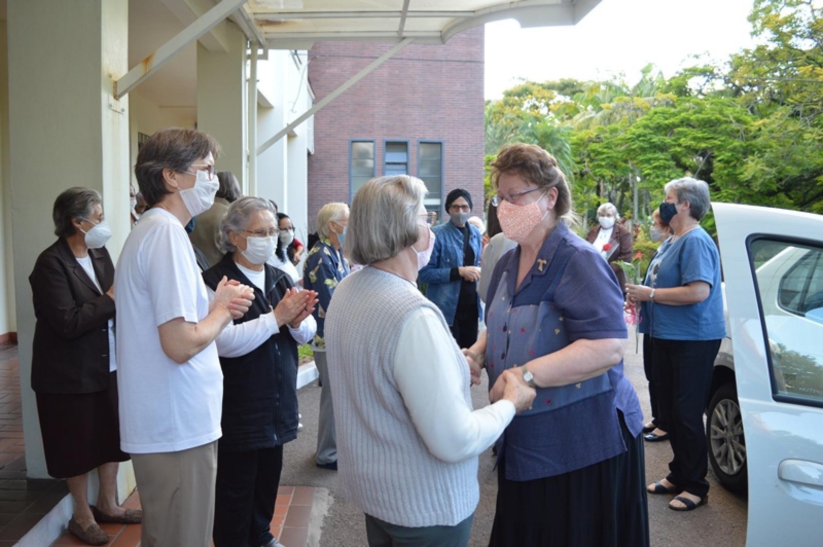 Visita da Ministra Geral Ir. Rita Cammack