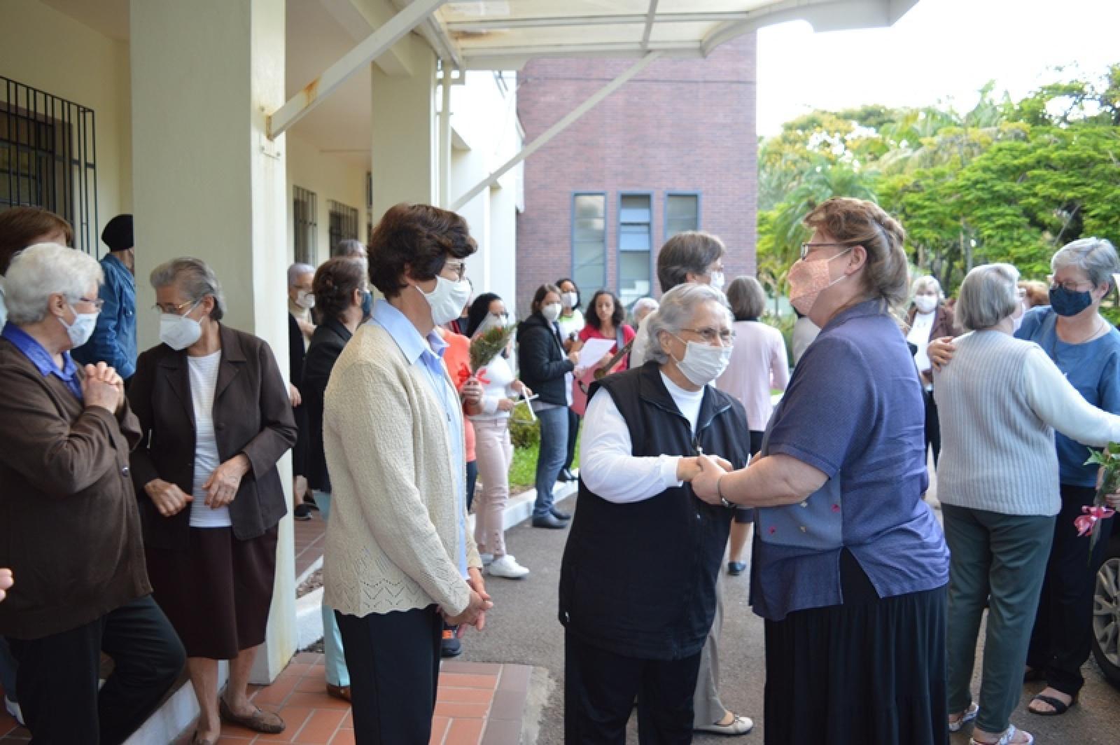 Visita da Ministra Geral Ir. Rita Cammack