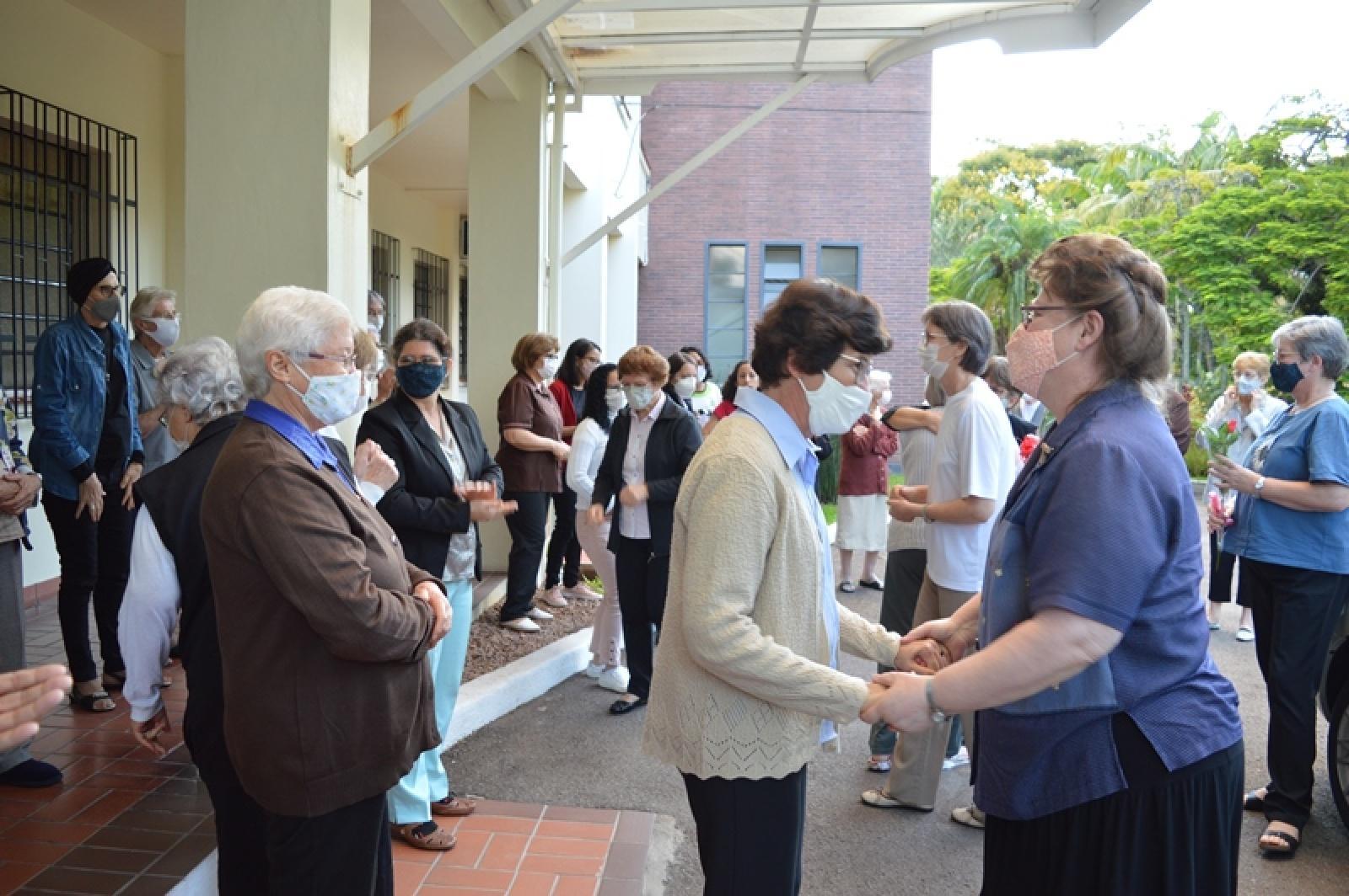 Visita da Ministra Geral Ir. Rita Cammack