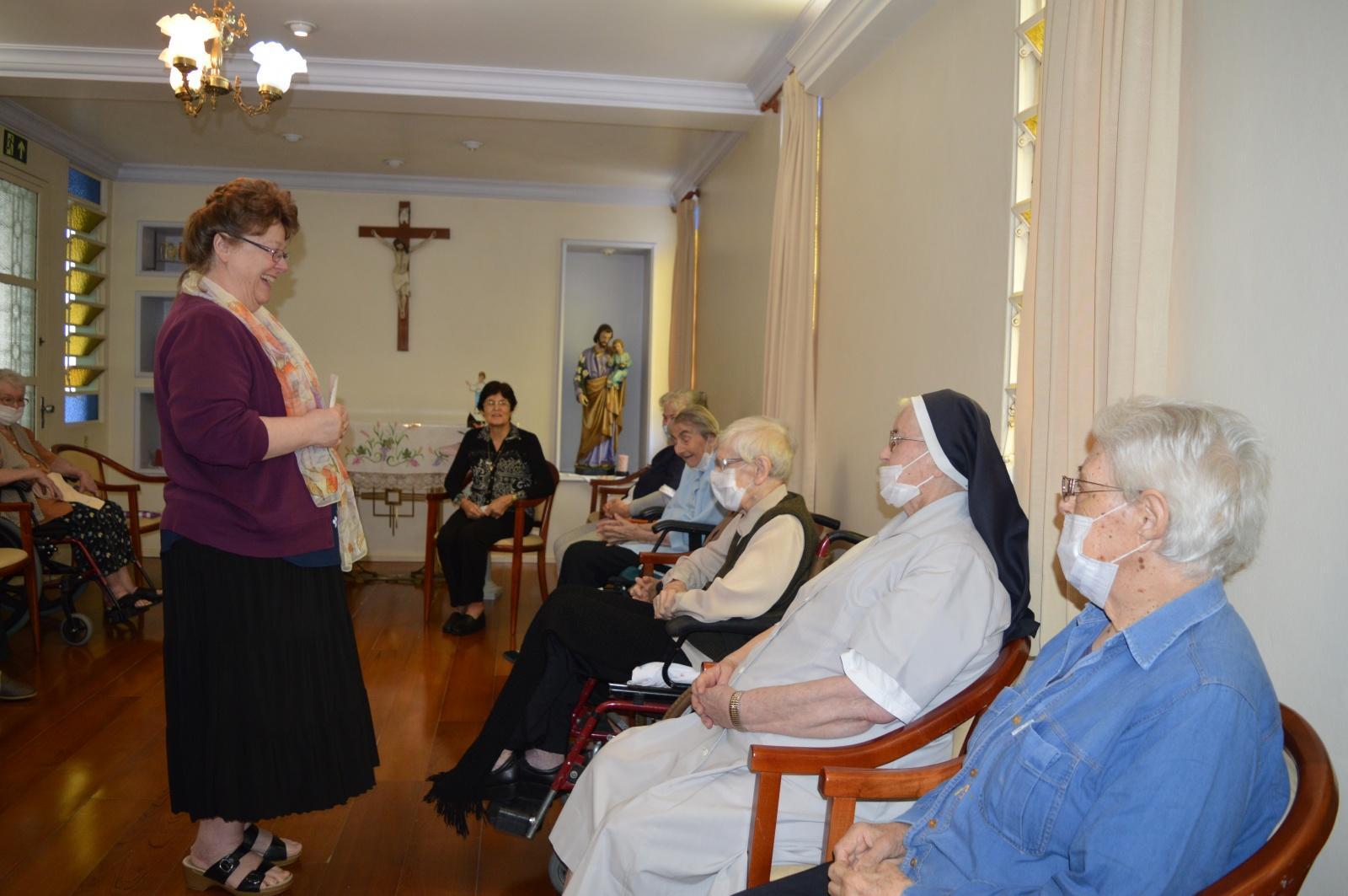 Visita da Ministra Geral Ir. Rita Cammack