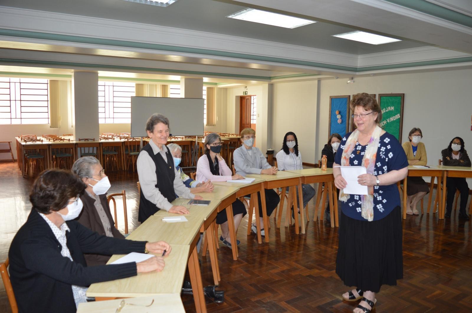 Visita da Ministra Geral Ir. Rita Cammack