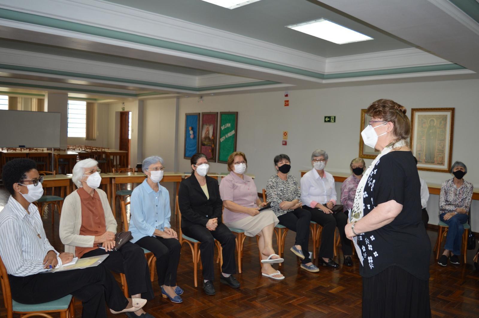 Visita da Ministra Geral Ir. Rita Cammack