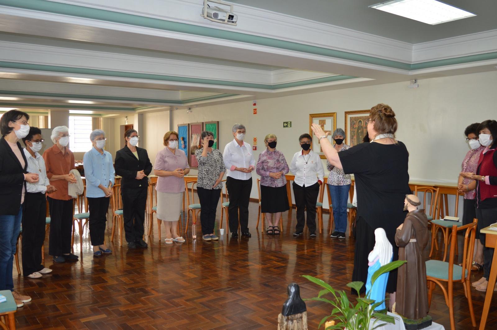 Visita da Ministra Geral Ir. Rita Cammack