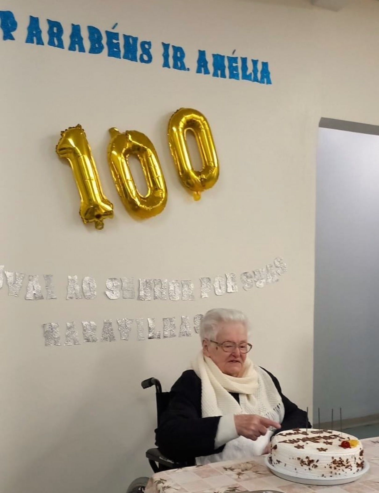 100 anos de vida de Ir. Amélia