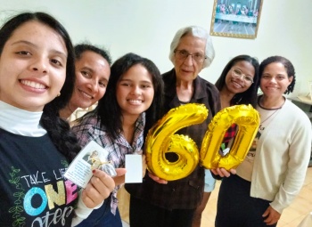 Gratidão pelo Jubileu da Irmã Cecília 