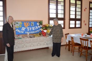 Irmã Religiosa completa 100 anos de vida