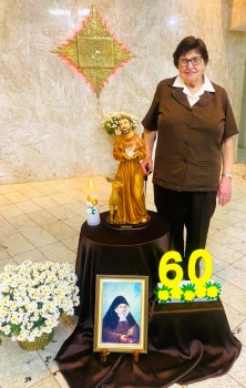 Celebração de 60 Anos de Vida Religiosa da Ir. Terezinha Lenz