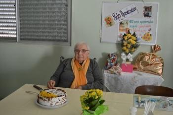 Alegria de celebrar 100 anos 