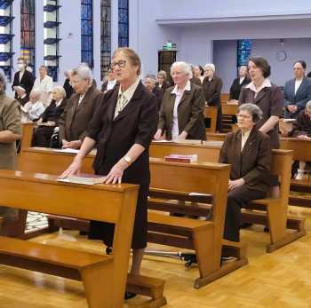 Primeiros Votos Religiosos de Irmã Cristiane