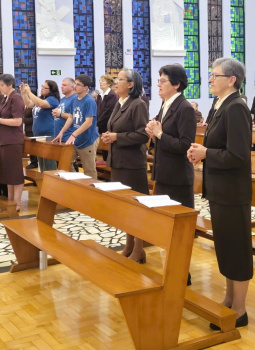 Primeiros Votos Religiosos de Irmã Cristiane