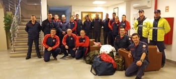 Irmãs Franciscanas acolhem o Corpo de Bombeiros em Pelotas /RS