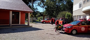 Irmãs Franciscanas acolhem o Corpo de Bombeiros em Pelotas /RS