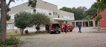 Irmãs Franciscanas acolhem o Corpo de Bombeiros em Pelotas /RS