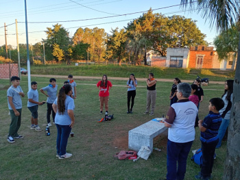 Tarde missionária na Argentina