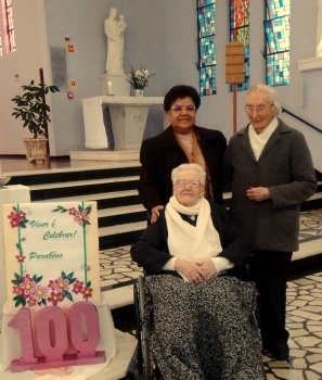 100 anos de vida de Irmã Amélia